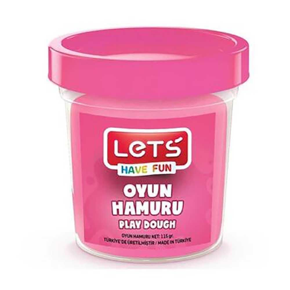 LETS OYUN HAMURU 115 gr PEMBE TEKLI (L8440-07)