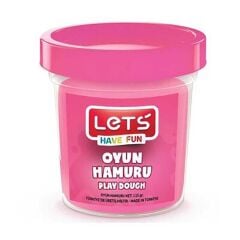LETS OYUN HAMURU 115 gr PEMBE TEKLI (L8440-07)