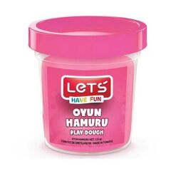 LETS OYUN HAMURU 110 gr PEMBE TEKLI (L8440-07)