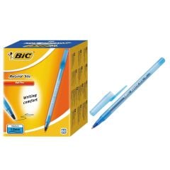 BIC ROUND STICK TUKENMEZ KALEM MAVI 1.0MM 60 LI