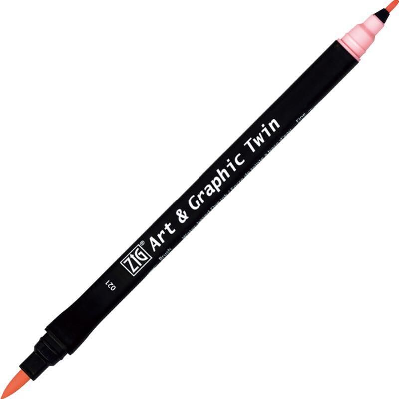 ZIG ART&GRAPHIC TWIN TUT-80 21 LIGHT PINK