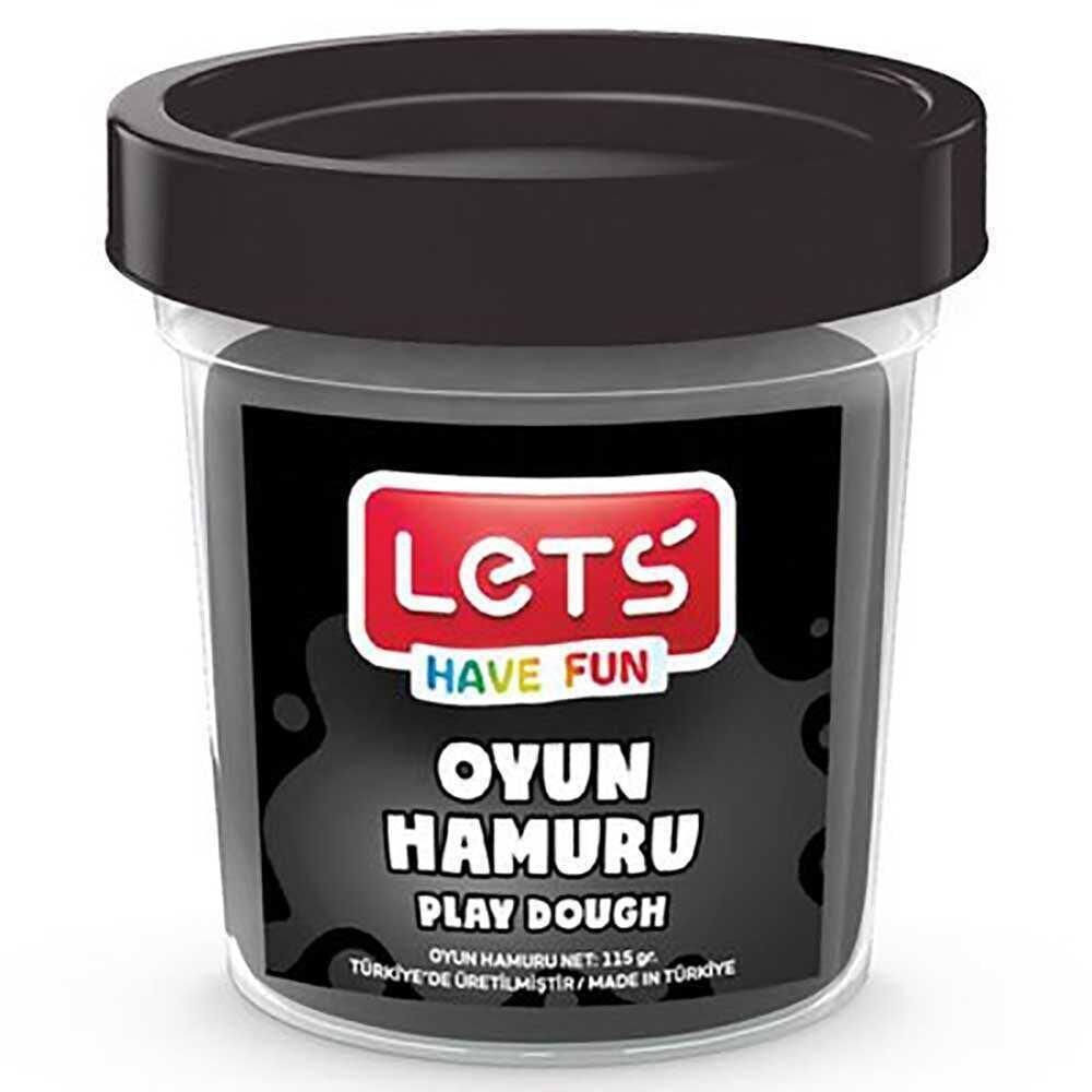 LETS OYUN HAMURU 115 gr SIYAH TEKLI (L8440-10)