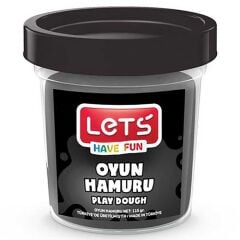 LETS OYUN HAMURU 115 gr SIYAH TEKLI (L8440-10)