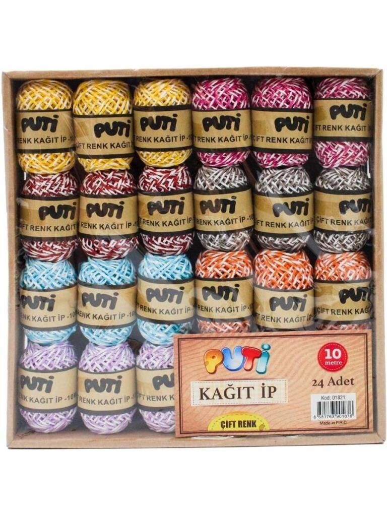 PUTI KAGIT IP 10M CIFT RENK (01821)