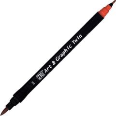 ZIG ART&GRAPHIC TWIN TUT-80 29 CARMINE RED