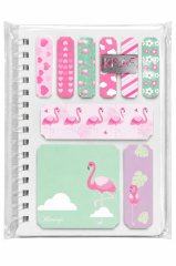 KRAF BLOKNOT+INDEX(PP)+YAP.NOT KAGIDI SET FLAMINGO