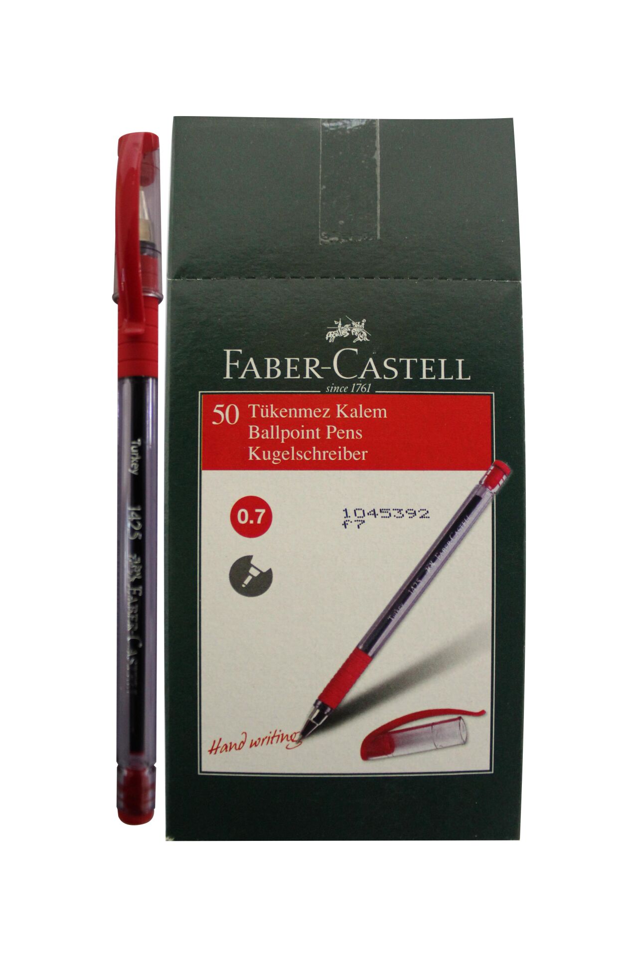 FABER CASTELL (1425) IGNE UC TUKENMEZ KIRMIZI 50LI