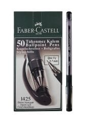 FABER CASTELL (1425) IGNE UC TUKENMEZ SIYAH 50LI