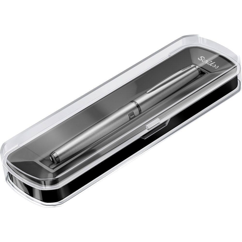 Scrikss Metropolis 78MG Roller Kalem Mat Gri – Kristal Kutulu