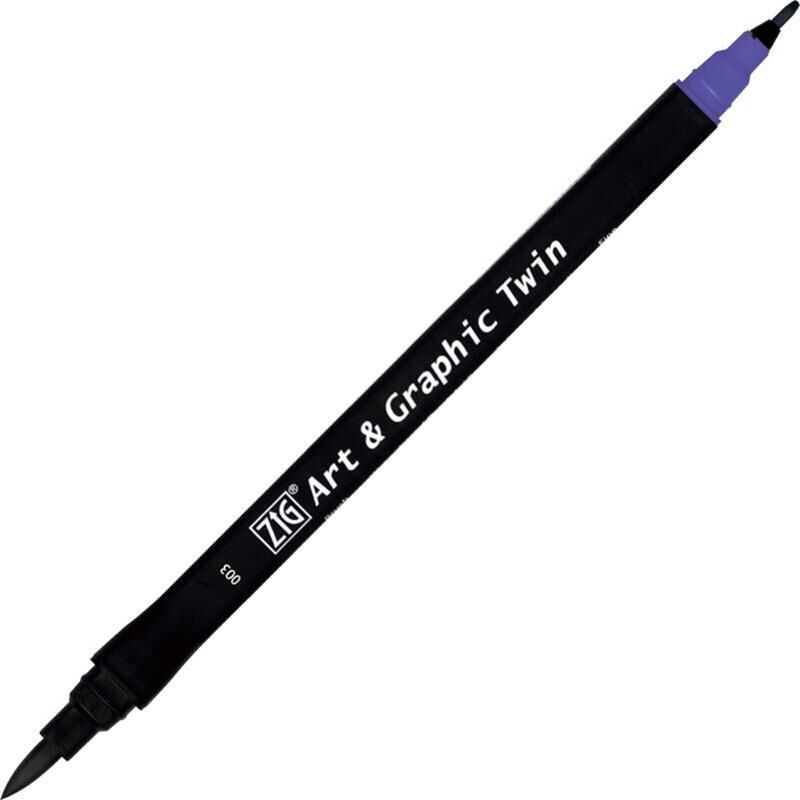 ZIG ART&GRAPHIC TWIN TUT-80 3 BLUE