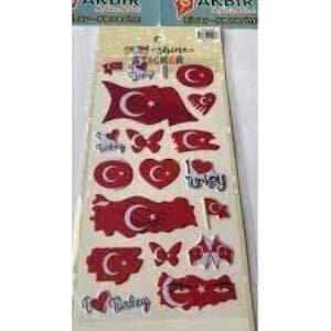 PUTI SHINE STICKER - TURK BAYRAGI 3