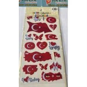 PUTI SHINE STICKER - TURK BAYRAGI 3