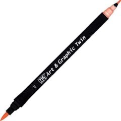 ZIG ART&GRAPHIC TWIN TUT-80 222 PINK FLAMINGO