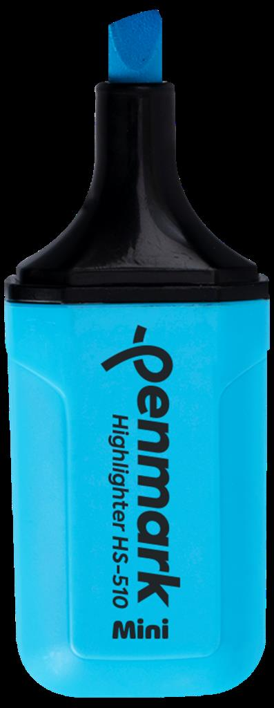 PENMARK FOSFORLU KALEM MINI NEON MAVI HS-510