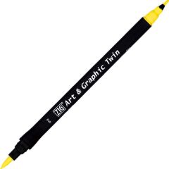 ZIG ART&GRAPHIC TWIN TUT-80 10 LEMON YELLOW
