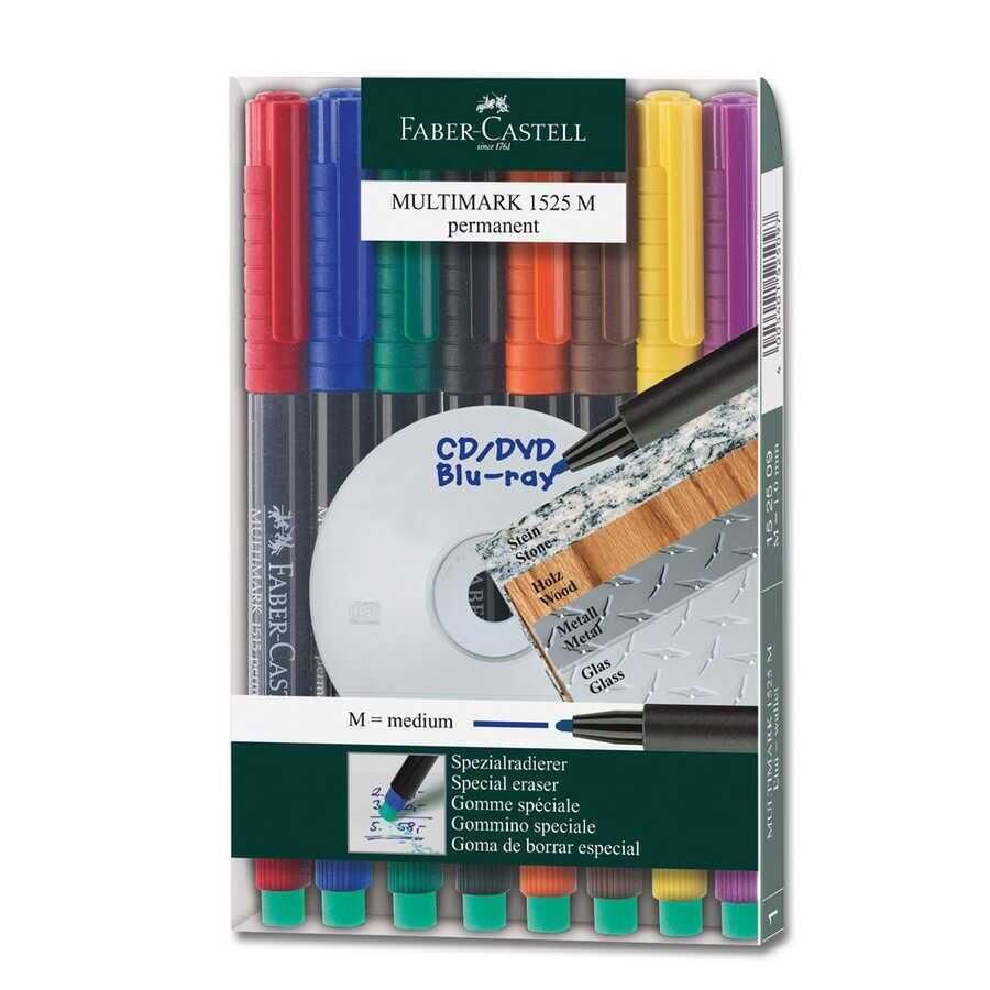 FABER CASTELL ASETAT KALEMI M 8 LI (5017152509)