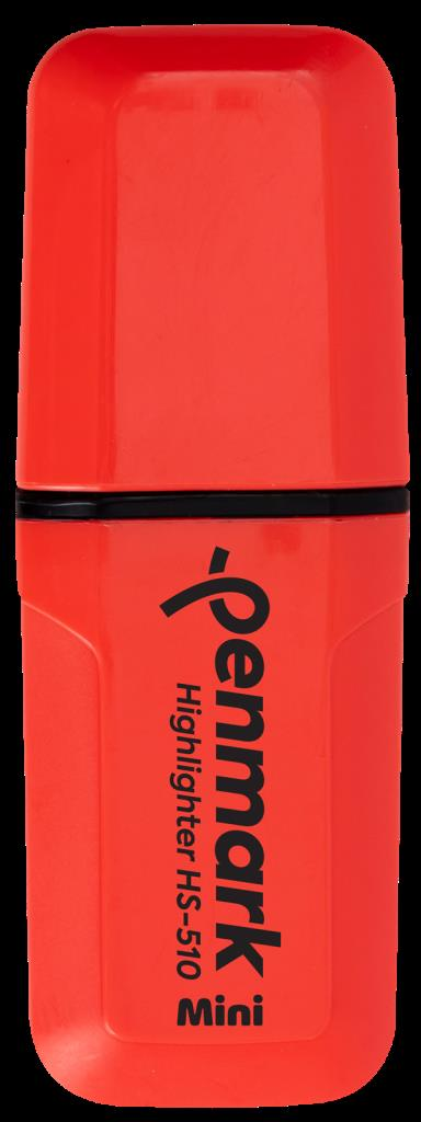 PENMARK FOSFORLU KALEM MINI PASTEL KIRMIZI HS-510