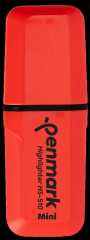 PENMARK FOSFORLU KALEM MINI PASTEL KIRMIZI HS-510