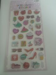 PUTI SHINE STICKER - QUEEN