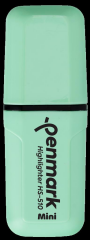 PENMARK FOSFORLU KALEM MINI PASTEL MINT YESILI 510