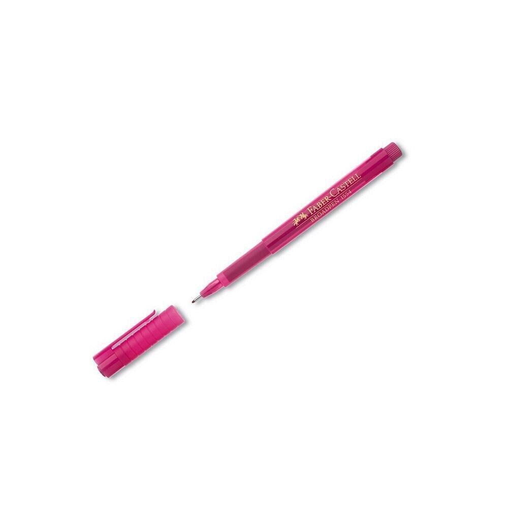 FABER FINELINER BROADPEN PEMBE TEKLI (155428)