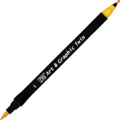 ZIG ART&GRAPHIC TWIN TUT-80 1 YELLOW