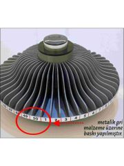 MABEN DZK-50 DONERLI ZIYARETCI KART KUTUSU M.GRI