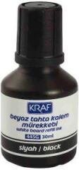 KRAF BEYAZ TAHTA MUREKKEBI 30ml SIYAH 1 LI (445G)