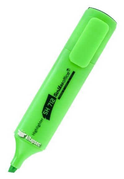 SCRIKSS FOSFORLU KALEM SH712 YESIL