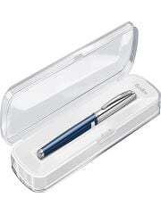 Scrikss Metropolis 800K Roller Kalem Yarı Krom Lacivert – Lake Gövde, Safety Refil