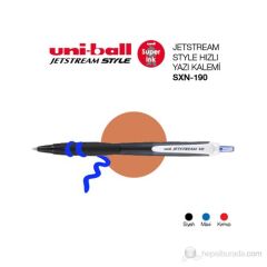 UNI JEL KALEM MEKANI JETSTREAM 1.0 SIYAH (SXN-190)