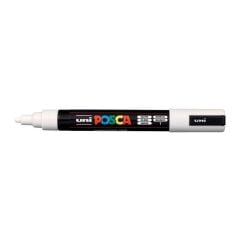 UNI OZEL MARKER POSCA BEYAZ 1 LI (PC-5M)