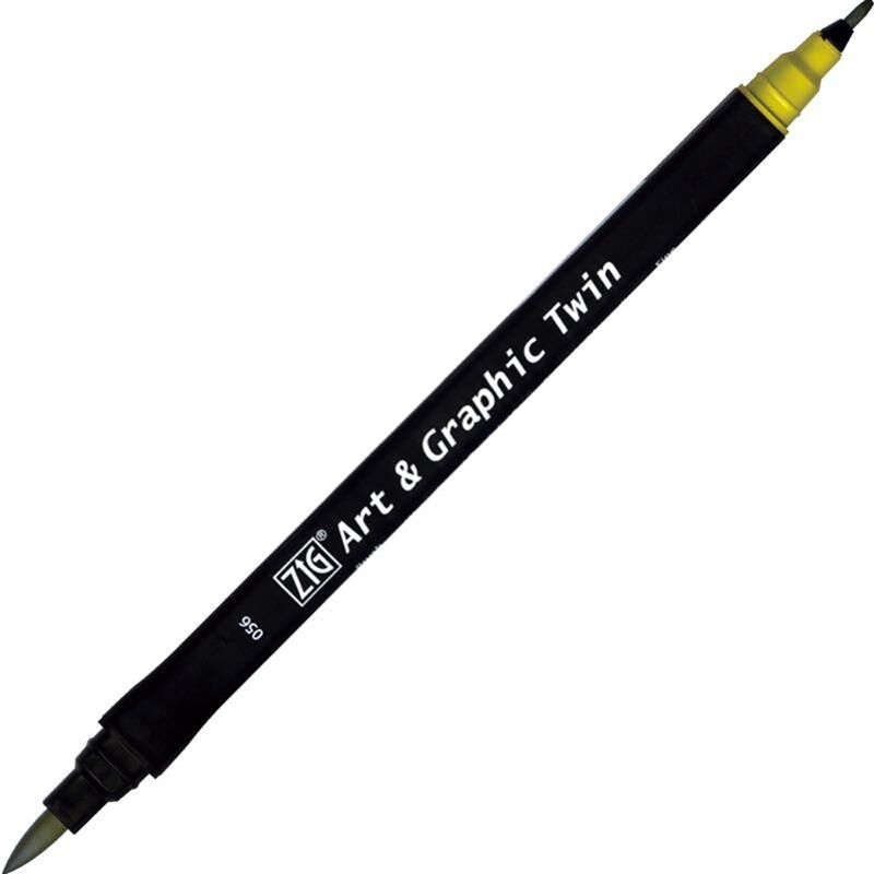 ZIG ART&GRAPHIC TWIN TUT-80 56 MID GREEN