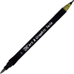 ZIG ART&GRAPHIC TWIN TUT-80 57 OLIVE GREEN