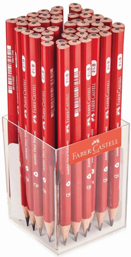 FABER JUMBO KURSUN KALEMI 2,5 B  48 LI KUTU