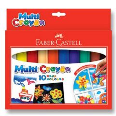 FABER MUM BOYA MULTI CRAYON 10 RENK (5281112010)