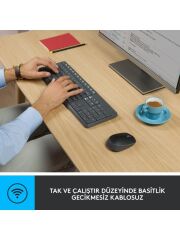 LOGITECH KLAVYE+MOUSE SET MK 235 KABLOSUZ Q