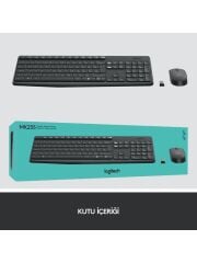 LOGITECH KLAVYE+MOUSE SET MK 235 KABLOSUZ Q