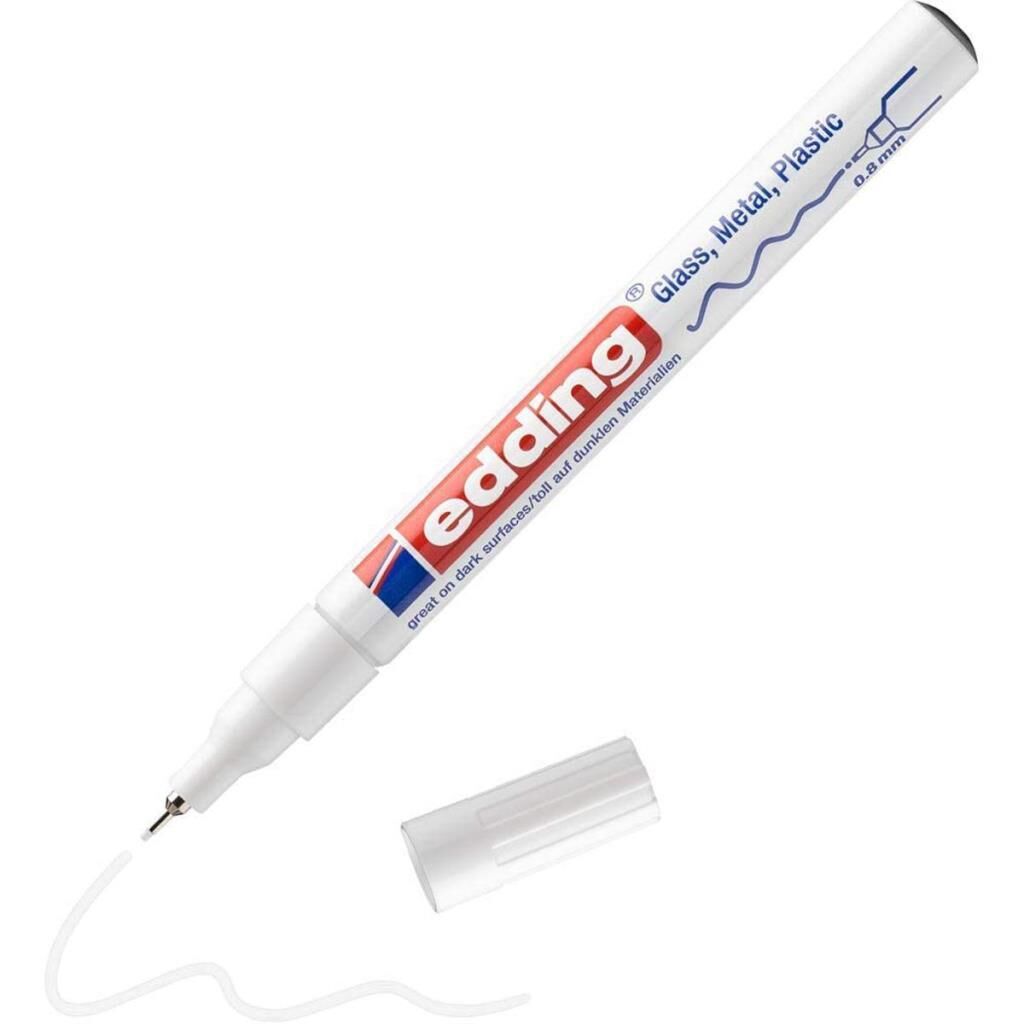 EDDING DEKORASYON MARKORU E-780 BEYAZ