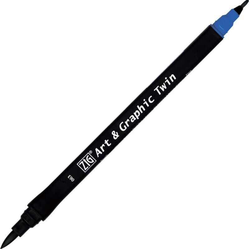 ZIG ART&GRAPHIC TWIN TUT-80 63 DULL BLUE