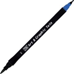 ZIG ART&GRAPHIC TWIN TUT-80 63 DULL BLUE