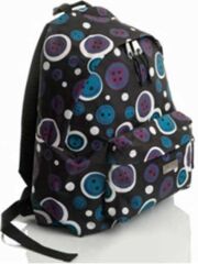 FABER BASIC OKUL CANTASI DUGME DESEN SIYAH