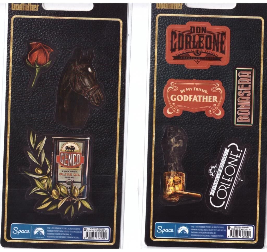 THE GODFATHER LOGO STICKER STC-381808