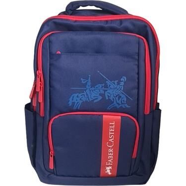 FABER CASTEL LINE SIRT CANTASI LACIVERT/KIRMIZI