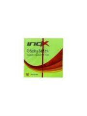 INOX YAPISKANLI NOT KAGIDI 76X76 50YP.SEFFAF YESIL