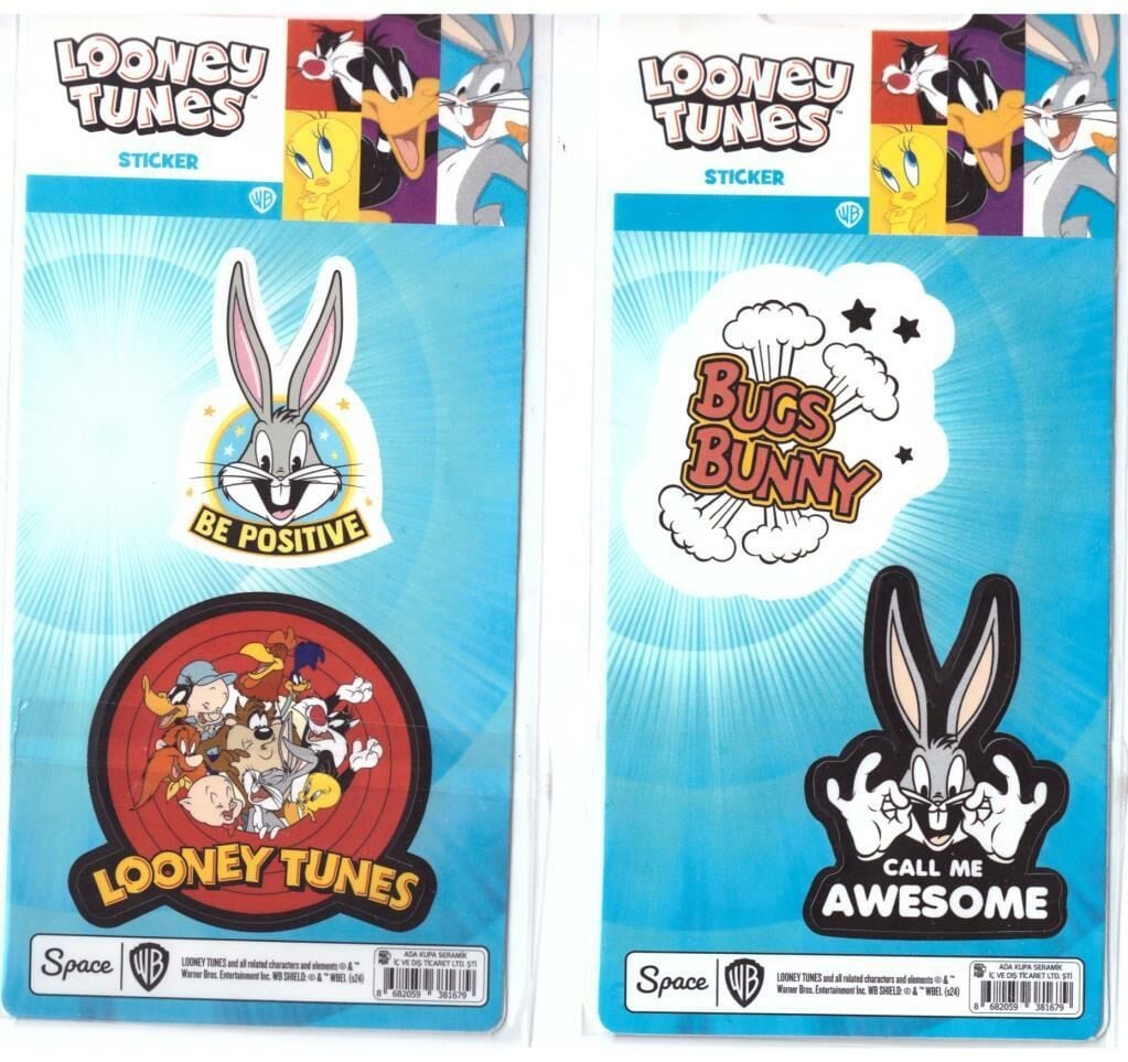 LOONEY TUNES BUGS BUNNY STICKER STC-381679