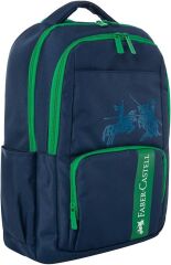 FABER CASTEL LINE SIRT CANTASI LACIVERT/YESIL