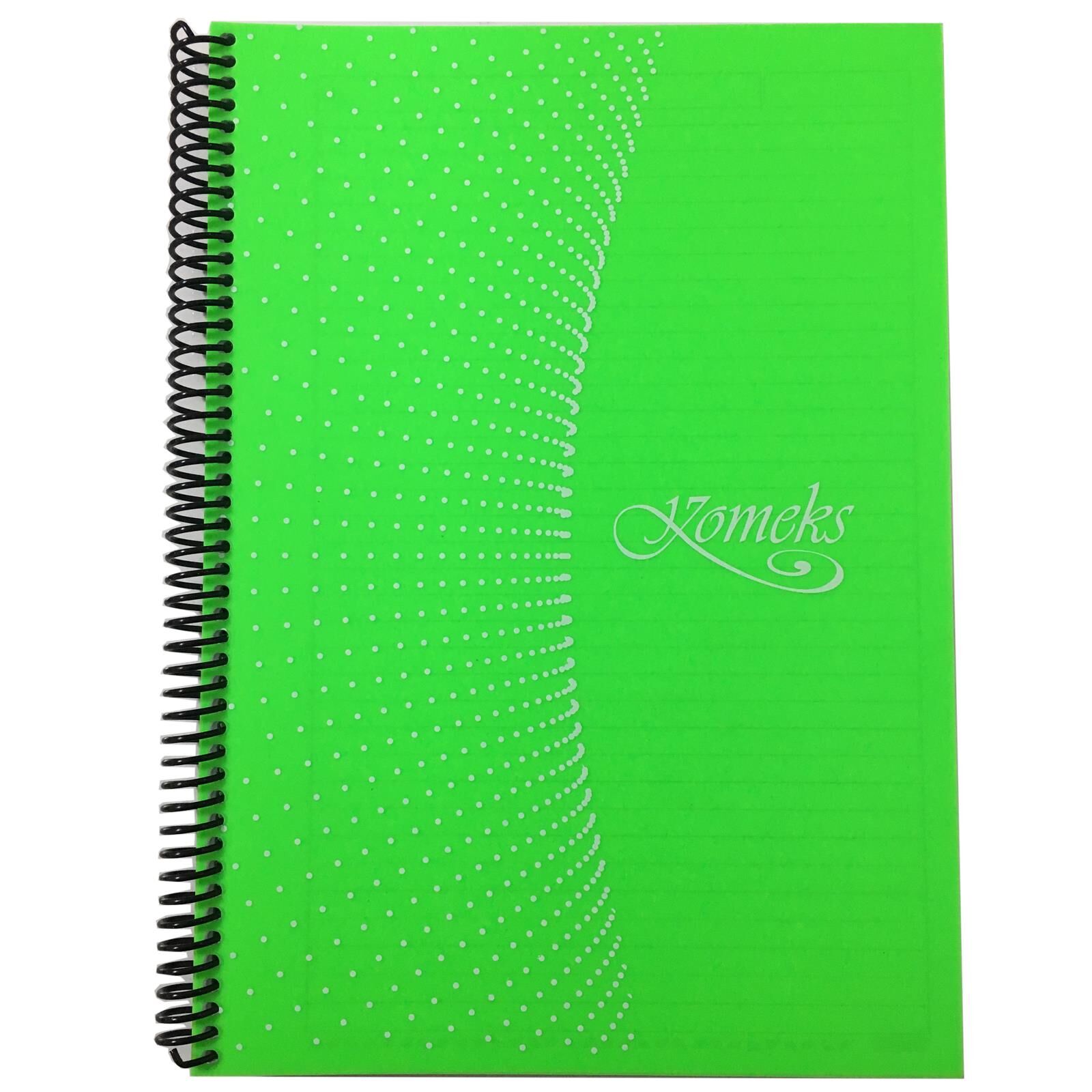 KOMEKS SPIRALLI DEFTER PP KAPK A4 144YP KARELI 139