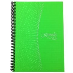 KOMEKS SPIRALLI DEFTER PP KAPK A4 144YP KARELI 139