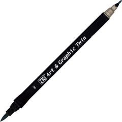 ZIG ART&GRAPHIC TWIN TUT-80 82 SLATE GRAY